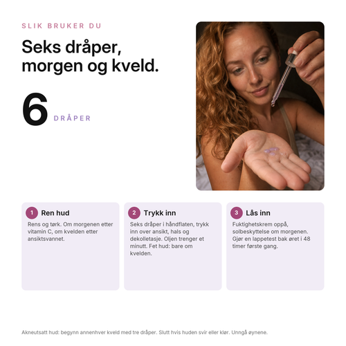 Bakuchiol 1,25 % Utjevnende Serum