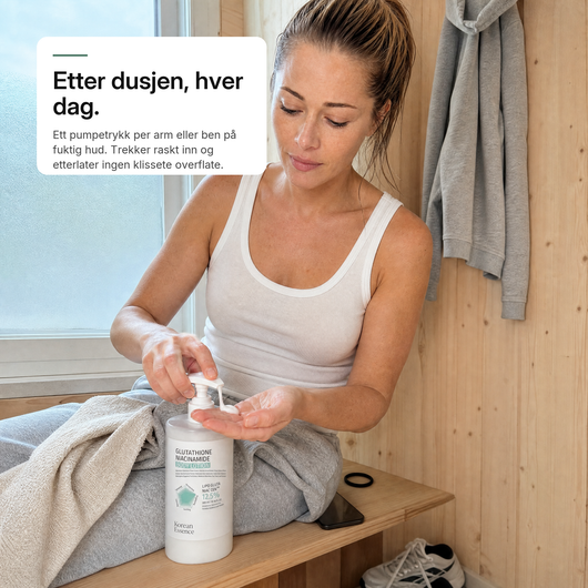 Glutathione Niacinamide Kroppslotion, livsstil