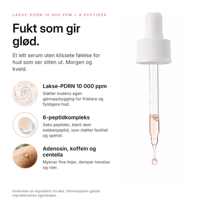 Lakse-PDRN Peptidserum, nøkkelingredienser