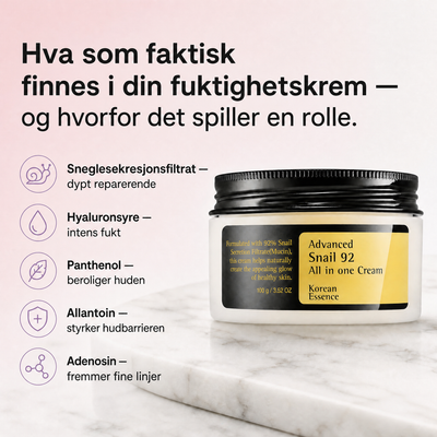 Snail Mucin Alt-i-ett Krem
