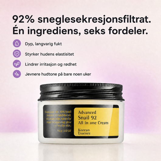Snail Mucin Alt-i-ett Krem